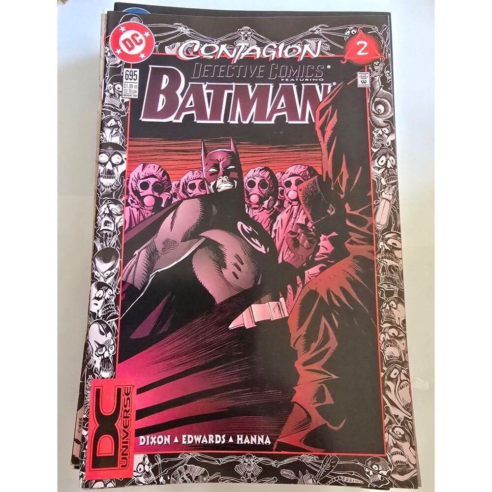 Detective Comics #695 Batman Contagion DC Comic Newsstand 1996